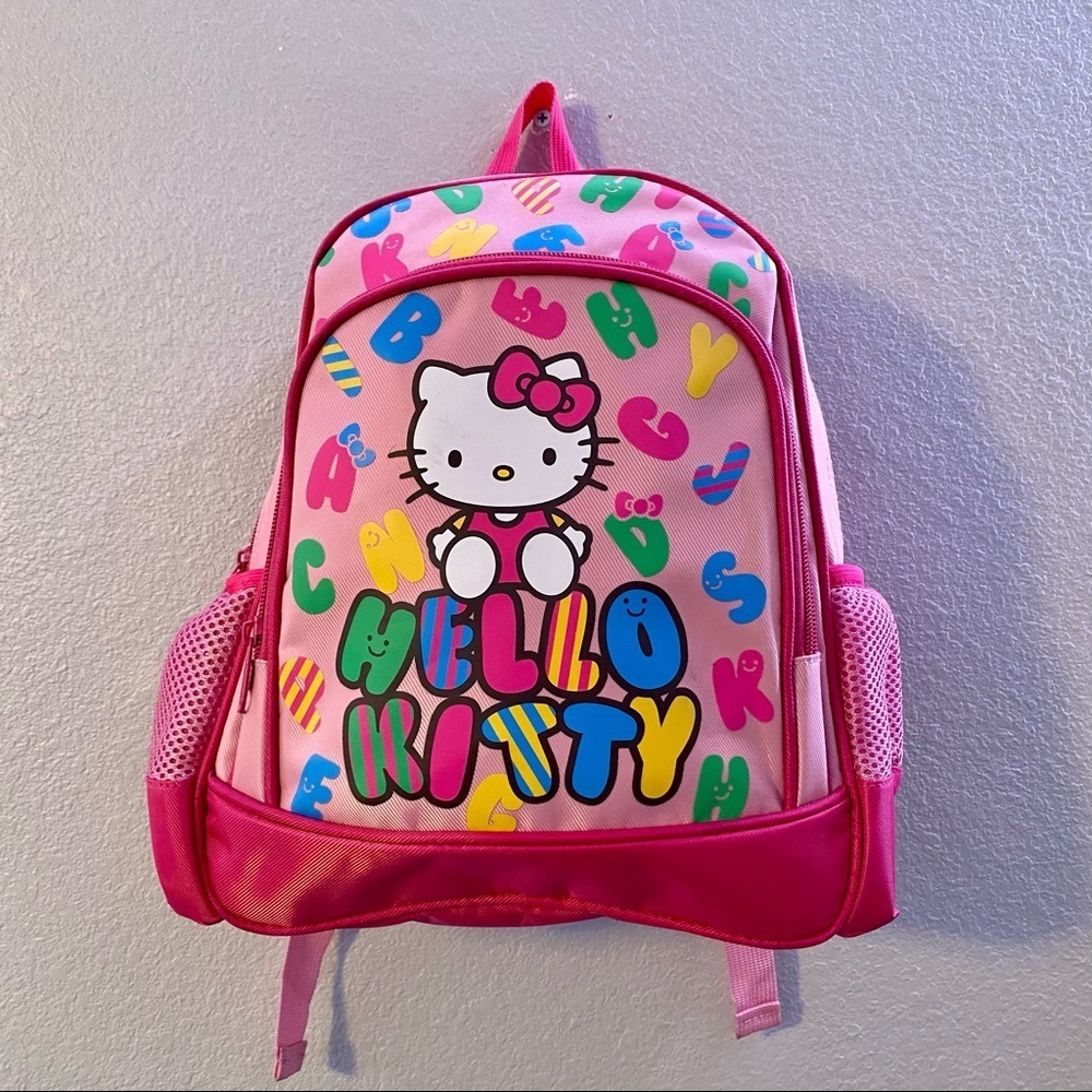 Sanrio Hello Kitty Small Alphabet Backpack - Picture 2 of 16